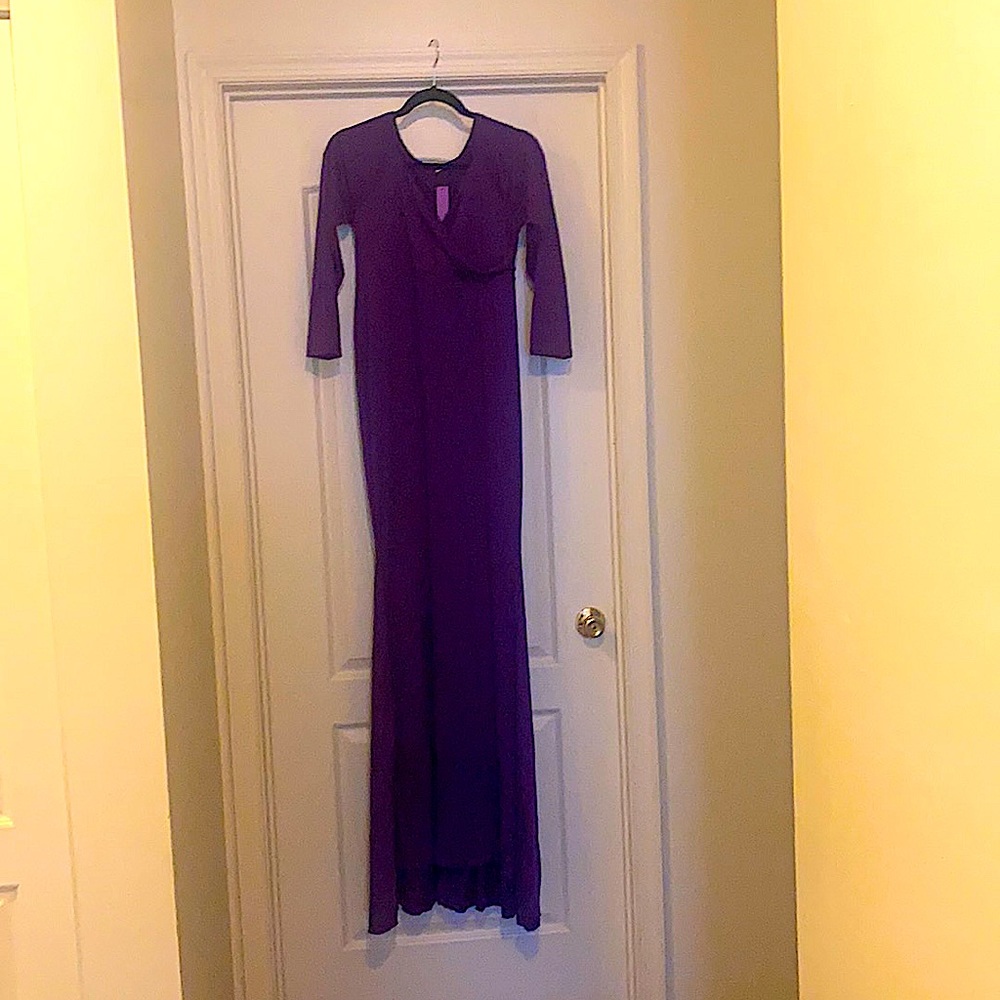Women's Off Shoulder Maternity Dress